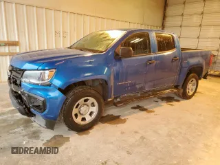 2022 Chevrolet Colorado 2WD Work Truck with VIN 1GCGSBEA0N1320488, listed as a Copart auction lot 51706655 with 65,119 mi miles and Salvage title. Bid and sale history available at DreamBid. Image 1.