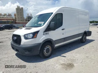 2023 Ford Transit Cargo с VIN 1FTBR1C81PKB53460, выставлен на аукционе Copart как лот 60905465 с пробегом 35 658 миль миль и Чистый • Clean title. История ставок и продаж доступна на DreamBid. Изображение 1.