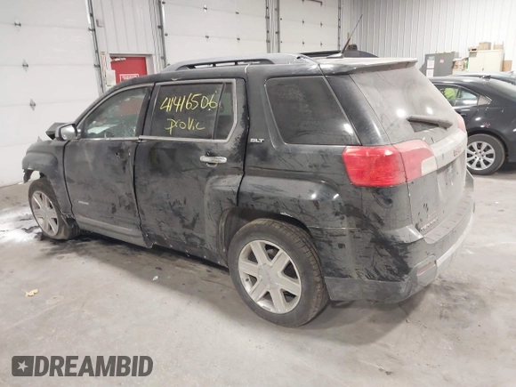2011 GMC Terrain SLT-2 with VIN 2CTFLXEC8B6279449, listed as a IAAI auction lot 41416506 with 194,416 mi miles. Bid and sale history available at carsss.com. Image 3.