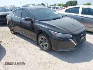 2024 Nissan Sentra SV with VIN 3N1AB8CV6RY376003, listed as a IAAI auction lot 41930555 with Not provided miles and . Bid and sale history available at DreamBid. Image 1.