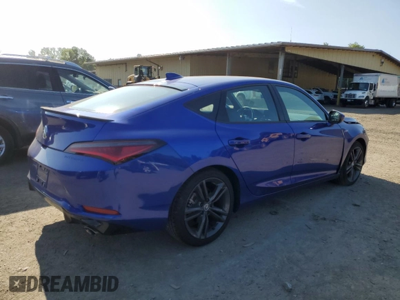 2023 Acura Integra w/A-Spec Package with VIN 19UDE4H36PA023054, listed as a Copart auction lot 68384024 with 14,481 mi miles and Salvage Title. Bid and sale history available at carsss.com. Image 3.