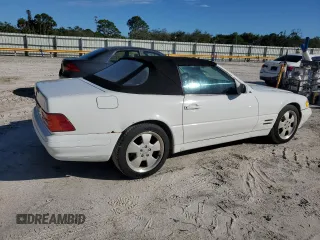 1999 Mercedes-Benz SL-Class with VIN WDBFA68F5XF184828, listed as a Copart auction lot 85935384 with 64,129 mi miles and Clean Title. Bid and sale history available at carsss.com. Image 3.