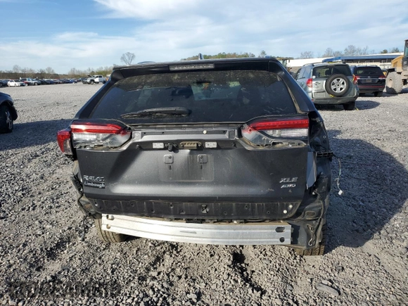 2020 Toyota RAV4 XLE with VIN 2T3P1RFV4LC087700, listed as a Copart auction lot 49390655 with 0 mi miles and Salvage Title. Bid and sale history available at carsss.com. Image 6.