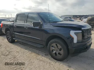 2024 Ford F-150 Lightning Flash with VIN 1FT6W3L7XRWG19735, listed as a Copart auction lot 54361215 with 7,764 mi miles and Salvage Title. Bid and sale history available at DreamBid. Image 4.
