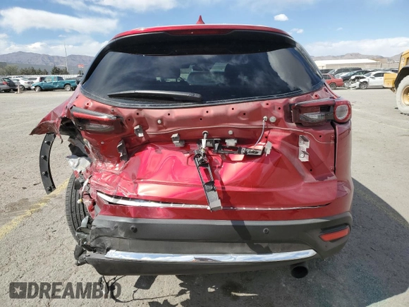 2023 Mazda CX-9 Signature with VIN JM3TCBEY5P0645159, listed as a Copart auction lot 56146465 with 37,985 mi miles and Salvage title. Bid and sale history available at DreamBid. Image 6.