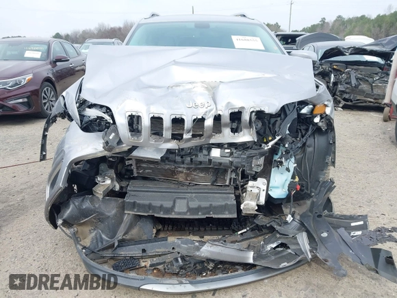 2019 Jeep Cherokee Limited with VIN 1C4PJLDN0KD300846, listed as a IAAI auction lot 41688555 with 54,166 mi miles. Bid and sale history available at carsss.com. Image 12.