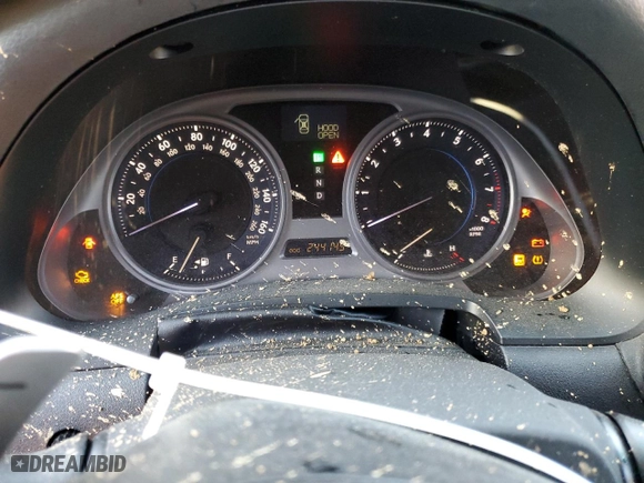 2008 Lexus IS 250 with VIN JTHBK262085060512, listed as a Copart auction lot 75009794 with 244,145 mi miles and Salvage Title. Bid and sale history available at carsss.com. Image 9.