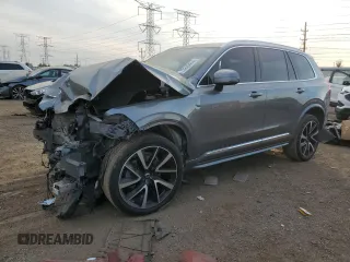 2019 Volvo XC90 Inscription with VIN YV4A22PL4K1419571, listed as a Copart auction lot 75249474 with 0 mi miles and Salvage Title. Bid and sale history available at carsss.com. Image 1.