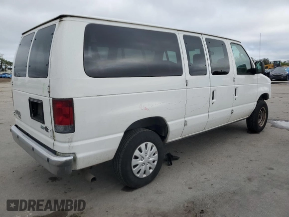 2011 Ford Econoline Passenger XL with VIN 1FBNE3BL1BDA61390, listed as a Copart auction lot 85365364 with 163,174 mi miles and Salvage Title. Bid and sale history available at carsss.com. Image 3.