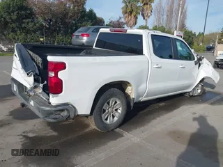 2022 Chevrolet Silverado 1500 LT with VIN 1GCPDDEK5NZ503949, listed as a IAAI auction lot 41676189 with 58,496 mi miles and . Bid and sale history available at DreamBid. Image 4.