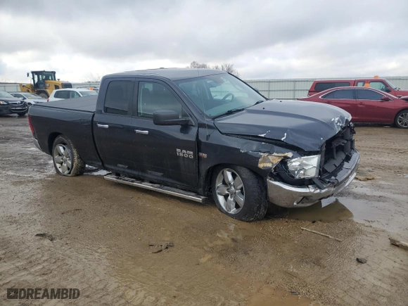 2016 Ram 1500 Big Horn with VIN 1C6RR7GT0GS384700, listed as a Copart auction lot 47765995 with 89,001 mi miles and Clean Title. Bid and sale history available at carsss.com. Image 4.