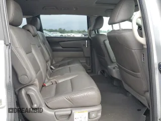 2014 Honda Odyssey EX-L with VIN 5FNRL5H62EB003236, listed as a Copart auction lot 63342255 with 147,398 mi miles and Salvage title. Bid and sale history available at DreamBid. Image 11.