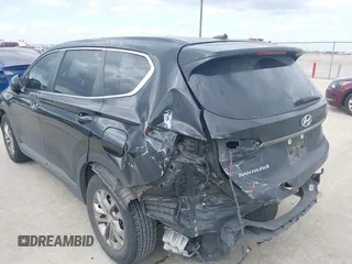 2019 Hyundai Santa Fe SE with VIN 5NMS23AD1KH074388, listed as a IAAI auction lot 41539007 with 123,570 mi miles. Bid and sale history available at carsss.com. Image 6.