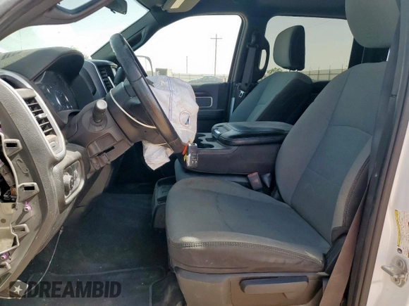 2022 Ram 2500 Big Horn with VIN 3C6UR5DL9NG441175, listed as a Copart auction lot 57488395 with 37,610 mi miles and Salvage title. Bid and sale history available at DreamBid. Image 7.
