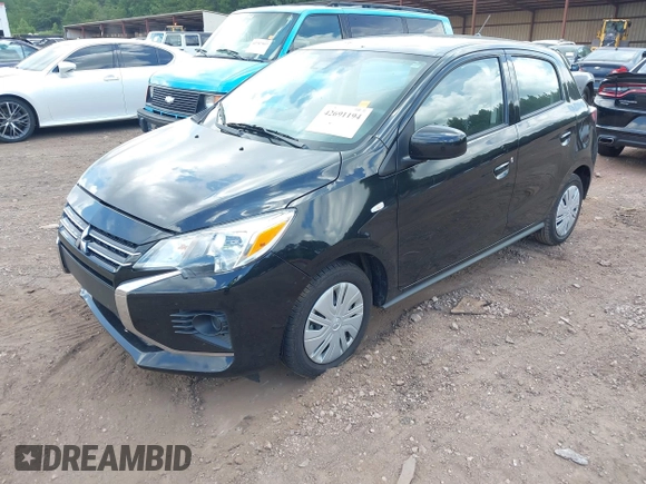 2024 Mitsubishi Mirage ES with VIN ML32AUHJ6RH019745, listed as a IAAI auction lot 42691194 with 1,823 mi miles and . Bid and sale history available at DreamBid. Image 2.