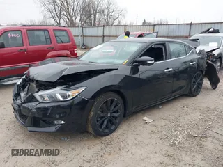 2018 Nissan Maxima SV with VIN 1N4AA6AP5JC387845, listed as a IAAI auction lot 41574505 with 50,629 mi miles and . Bid and sale history available at DreamBid. Image 17.