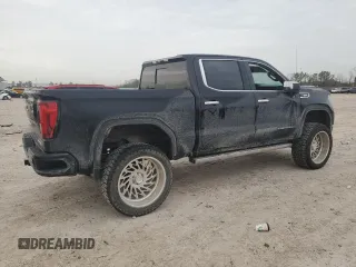 2022 GMC Sierra 1500 with VIN 3GTUUGET6NG639875, listed as a Copart auction lot 48213175 with 75,535 mi miles and Salvage Title. Bid and sale history available at DreamBid. Image 3.