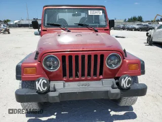 1998 Jeep Wrangler SE with VIN 1J4FY29P8WP805107, listed as a Copart auction lot 53324475 with 156,831 mi miles and Salvage Title. Bid and sale history available at carsss.com. Image 5.