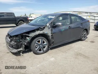 2019 Toyota Prius L Eco with VIN JTDKARFU2K3079905, listed as a Copart auction lot 52527705 with 29,849 mi miles and Salvage Title. Bid and sale history available at carsss.com. Image 1.