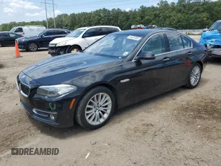 2015 BMW 5 Series 528i z VIN WBA5A5C53FD512907, wystawiony jako Copart lot #54401585 z przebiegiem 108 430 mil mil oraz Szkoda całkowita • Salvage title. Historia ofert i sprzedaży dostępna na DreamBid. Obrazek 1.
