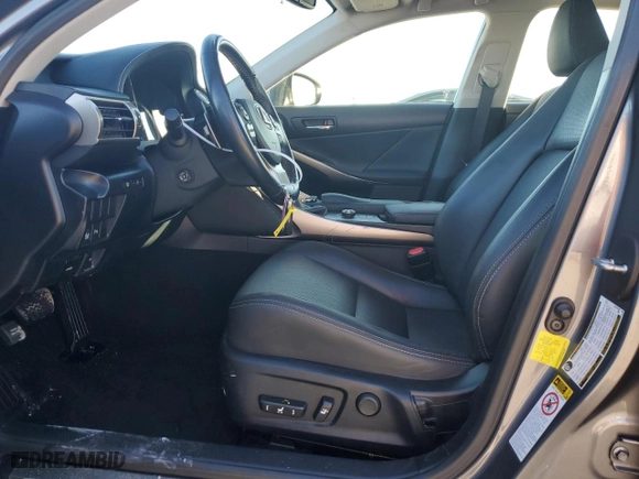 2016 Lexus IS 350 with VIN JTHBE1D27G5024108, listed as a Copart auction lot 43150455 with NaN miles and Salvage Title. Bid and sale history available at carsss.com. Image 7.