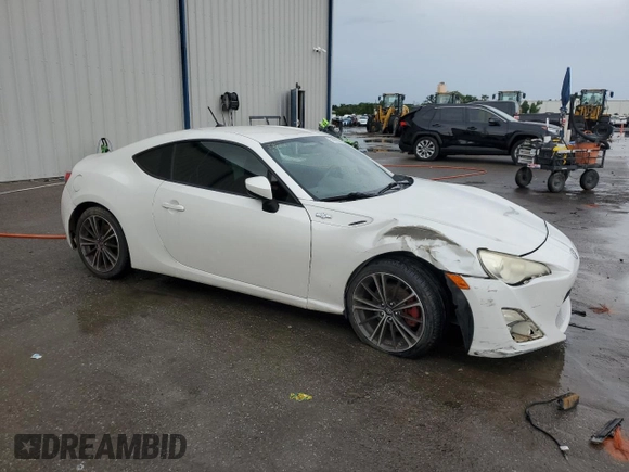 2013 Scion FR-S z VIN JF1ZNAA16D1708488, wystawiony jako Copart lot #56682625 z przebiegiem 117 846 mil mil oraz Szkoda całkowita • Salvage title. Historia ofert i sprzedaży dostępna na DreamBid. Obrazek 4.