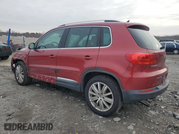 2012 Volkswagen Tiguan LE z VIN WVGAV7AX2CW004641, wystawiony jako Copart lot #44508485 z przebiegiem 60 711 mil mil oraz Szkoda całkowita • Salvage title. Historia ofert i sprzedaży dostępna na DreamBid. Obrazek 2.