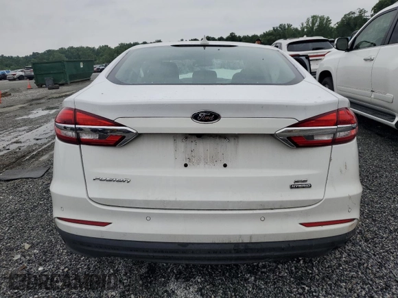2020 Ford Fusion SE with VIN 3FA6P0LU6LR173410, listed as a Copart auction lot 59592365 with Not provided miles and Salvage title. Bid and sale history available at DreamBid. Image 6.