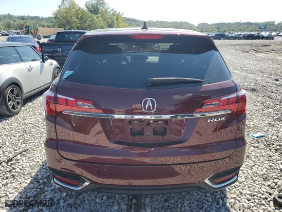 2017 Acura RDX w/Advance Pkg with VIN 5J8TB3H78HL009079, listed as a Copart auction lot 73036974 with 115,737 mi miles and Salvage Title. Bid and sale history available at carsss.com. Image 6.