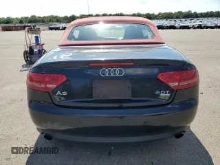 2011 Audi A5 Premium Plus with VIN WAULFAFH2BN017559, listed as a Copart auction lot 62380575 with 61,252 mi miles and Salvage title. Bid and sale history available at DreamBid. Image 6.