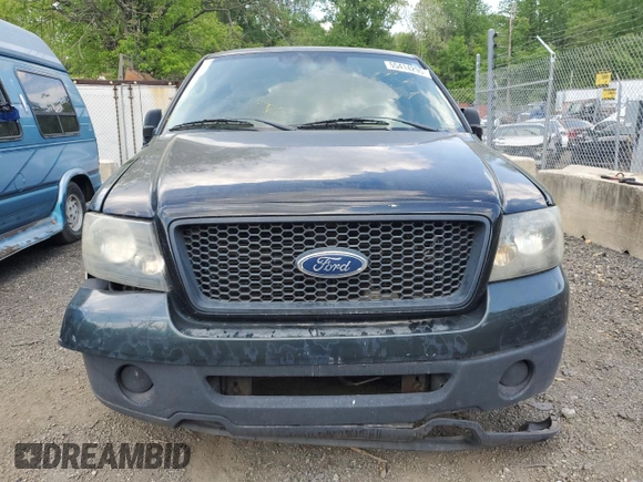2005 Ford F-150 XLT with VIN 1FTPX12555NA02250, listed as a Copart auction lot 55414295 with Not Provided miles and Salvage Title. Bid and sale history available at carsss.com. Image 5.