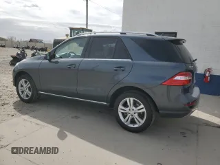 2013 Mercedes-Benz M ML 350 with VIN 4JGDA5HB0DA265675, listed as a Copart auction lot 45661555 with 108,947 mi miles and Salvage Title. Bid and sale history available at carsss.com. Image 2.
