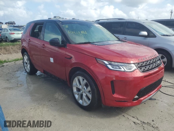 2020 Land Rover Discovery Sport S R-Dynamic with VIN SALCT2FX1LH842588, listed as a Copart auction lot 75255504 with 0 mi miles and Non Repairable. Bid and sale history available at carsss.com. Image 4.