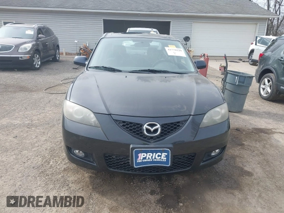 2008 Mazda 3 i Sport with VIN JM1BK32F281143768, listed as a IAAI auction lot 41770239 with 128,346 mi miles and . Bid and sale history available at DreamBid. Image 12.