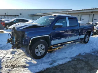 2014 Chevrolet Silverado 1500 LT with VIN 3GCUKREH2EG402443, listed as a Copart auction lot 41668145 with 81,300 mi miles and Salvage Title. Bid and sale history available at DreamBid. Image 1.
