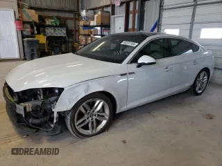 2019 Audi A5 Sportback Premium Plus with VIN WAUBNCF5XKA008292, listed as a Copart auction lot 46281164 with 64,302 mi miles. Bid and sale history available at carsss.com. Image 1.