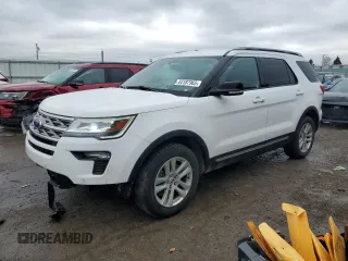 2018 Ford Explorer XLT with VIN 1FM5K8D87JGA78911, listed as a Copart auction lot 44187965 with 125,649 mi miles and Clean Title. Bid and sale history available at carsss.com. Image 1.