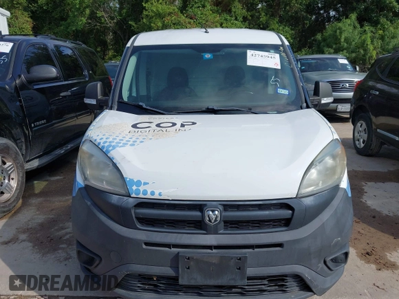 2016 Ram ProMaster City Cargo Tradesman with VIN ZFBERFAT2G6B64550, listed as a IAAI auction lot 42745945 with 191,622 mi miles and . Bid and sale history available at DreamBid. Image 12.