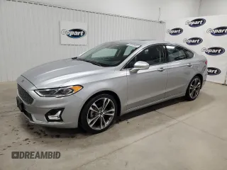 2020 Ford Fusion Titanium with VIN 3FA6P0K93LR193398, listed as a Copart auction lot 54549335 with 117,785 mi miles and Clean title. Bid and sale history available at DreamBid. Image 1.