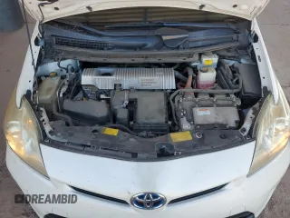 2012 Toyota Prius One with VIN JTDKN3DU7C5429684, listed as a Copart auction lot 53813745 with 252,692 mi miles and Salvage Title. Bid and sale history available at carsss.com. Image 11.