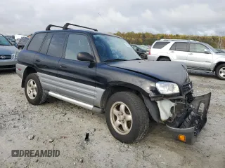 1998 Toyota RAV4 with VIN JT3GP10V0W0031631, listed as a Copart auction lot 79881314 with 377,924 mi miles and Salvage title. Bid and sale history available at DreamBid. Image 4.