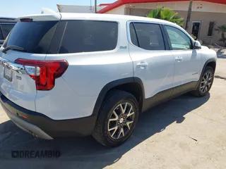 2020 GMC Acadia SLE with VIN 1GKKNKLA1LZ227373, listed as a IAAI auction lot 41852128 with 65,297 mi miles and . Bid and sale history available at carsss.com. Image 4.
