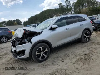 2017 Kia Sorento EX z VIN 5XYPHDA58HG337918, wystawiony jako Copart lot #54094905 z przebiegiem 92 938 mil mil oraz Szkoda całkowita • Salvage title. Historia ofert i sprzedaży dostępna na DreamBid. Obrazek 1.