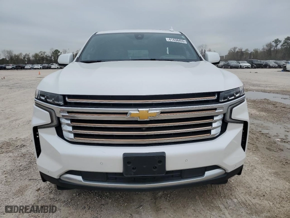 2021 Chevrolet Tahoe High Country with VIN 1GNSCTKL5MR154916, listed as a Copart auction lot 41438455 with 59,469 mi miles and Salvage Title. Bid and sale history available at carsss.com. Image 5.