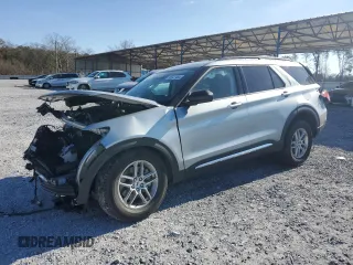 2025 Ford Explorer Active with VIN 1FMUK7DH6SGA17671, listed as a Copart auction lot 85527454 with 3,944 mi miles and Salvage Title. Bid and sale history available at carsss.com. Image 1.