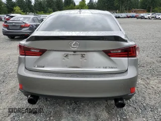 2015 Lexus IS 250 with VIN JTHCF1D24F5022185, listed as a Copart auction lot 62381605 with 92,080 mi miles and Salvage title. Bid and sale history available at DreamBid. Image 6.