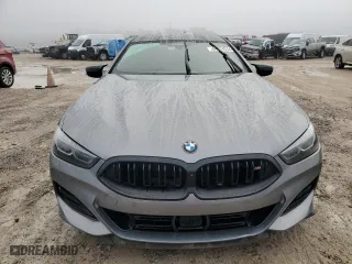 2023 BMW 8 Series M850i with VIN WBAGV8C02PCL20503, listed as a Copart auction lot 84214214 with NaN miles and Salvage Title. Bid and sale history available at carsss.com. Image 5.