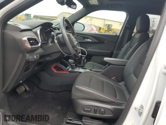 2021 Chevrolet TrailBlazer RS with VIN KL79MUSL7MB045678, listed as a Copart auction lot 48094474 with 6,533 mi miles and . Bid and sale history available at DreamBid. Image 7.
