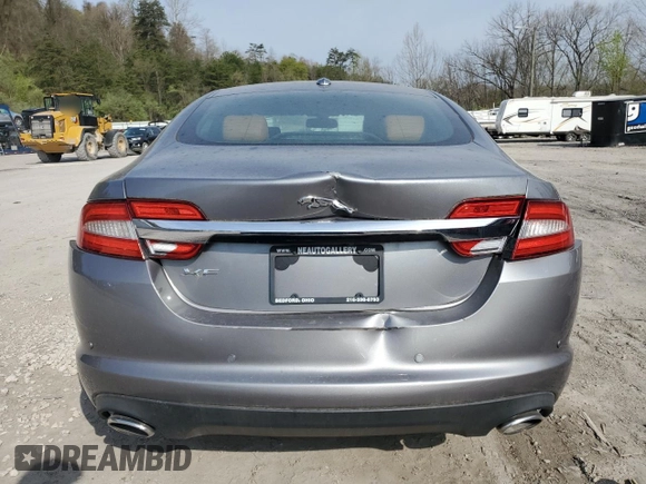 2012 Jaguar XF Portfolio with VIN SAJWA0HB9CLS28855, listed as a Copart auction lot 51770025 with 0 mi miles and Salvage Title. Bid and sale history available at carsss.com. Image 6.