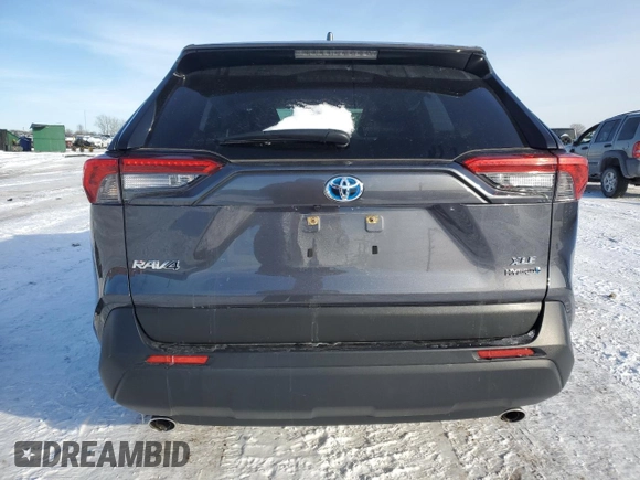 2023 Toyota RAV4 Hybrid XLE Premium with VIN JTMB6RFV8PD082318, listed as a Copart auction lot 45563635 with 36,433 mi miles and Salvage Title. Bid and sale history available at carsss.com. Image 6.